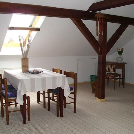 Ferienwohnung Am Dorfplatz Wittenberg Cameră foto