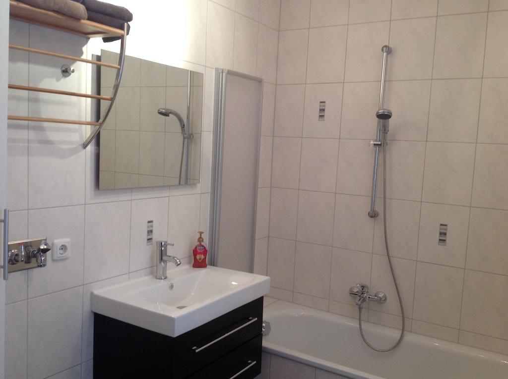 Ferienwohnung Am Dorfplatz Wittenberg Cameră foto