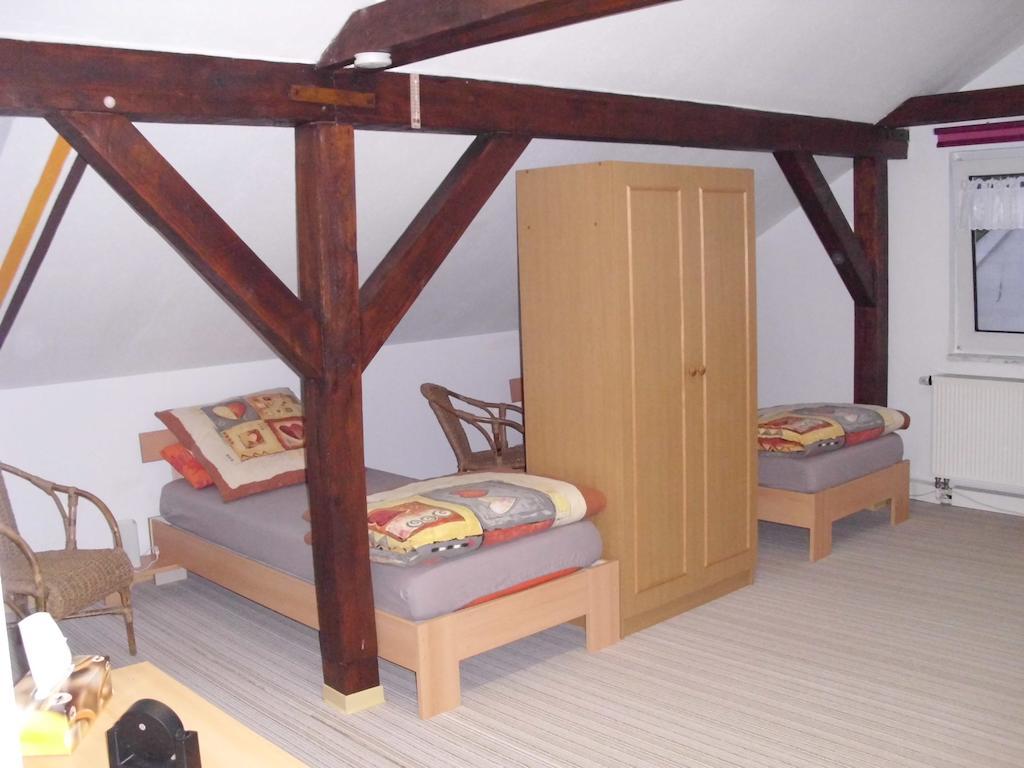 Ferienwohnung Am Dorfplatz Wittenberg Cameră foto