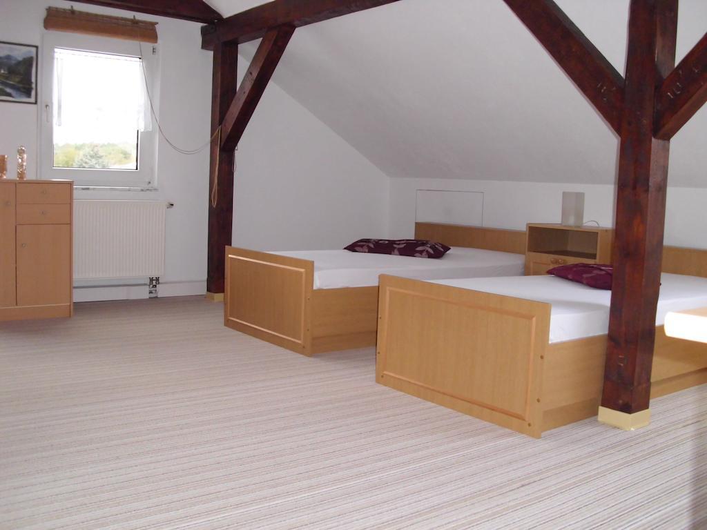 Ferienwohnung Am Dorfplatz Wittenberg Cameră foto