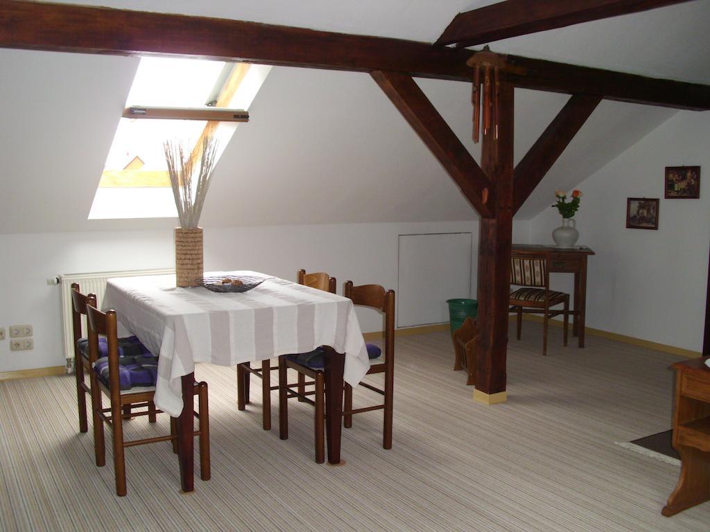 Ferienwohnung Am Dorfplatz Wittenberg Cameră foto