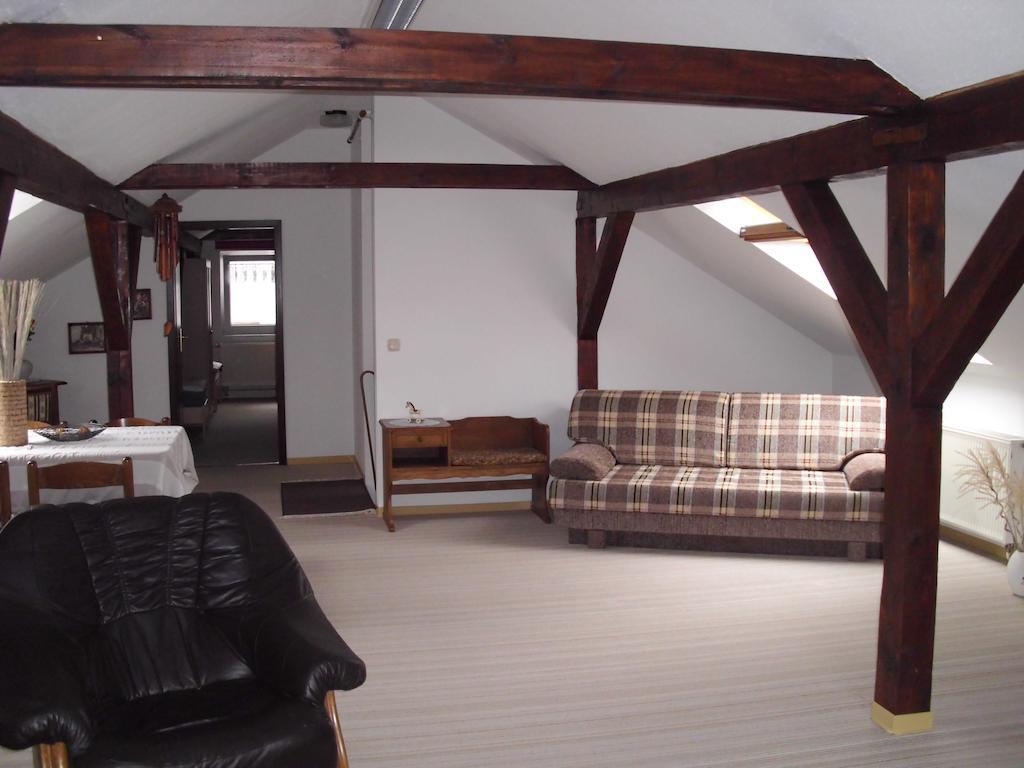 Ferienwohnung Am Dorfplatz Wittenberg Cameră foto